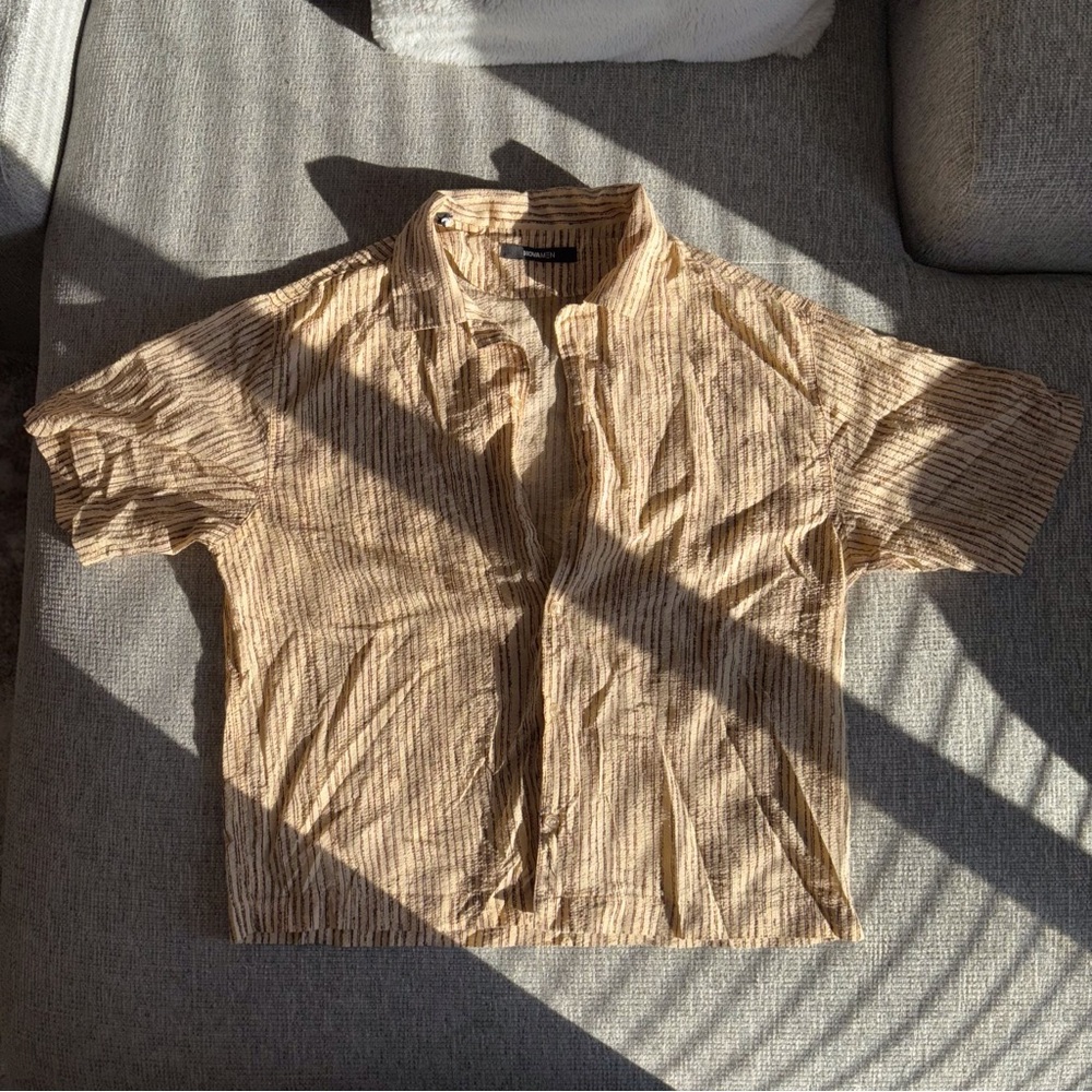 Striped Short Sleeve Shirt